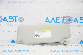 Right sun visor for VW Tiguan 2009-2017, gray, without hook