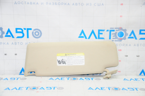 Right visor VW Tiguan 09-17 beige, without hook, without plug