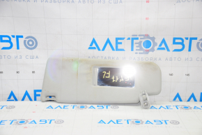 Left visor VW Jetta 11-18 USA gray, without backlight, without hook, for dry cleaning