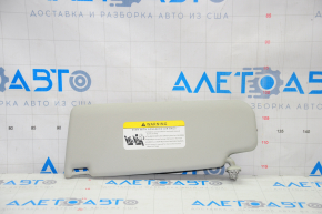 Right sun visor for VW Jetta 11-18 USA, gray, without backlight, without hook
