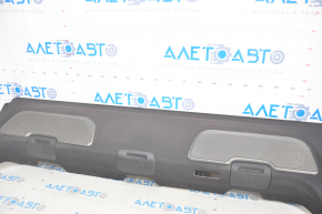 Rear shelf BMW 7 G11 G12 16-22 black, under curtain, Harman Kardon, faded fabric