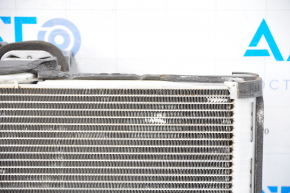 Lexus ES300h ES350 13-18 evaporator with temperature sensor, bent honeycombs