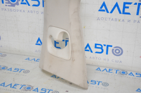 Upper center pillar trim belt left BMW 7 G11 G12 16-22 beige, dry cleanable