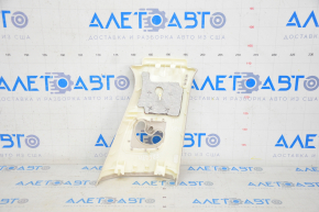 Upper center pillar trim belt left BMW 7 G11 G12 16-22 beige, dry cleanable