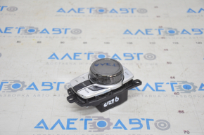 Joystick Multimedia control washer BMW 7 G11 G12 16-22 gloss
