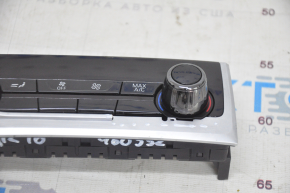 Rear row climate control BMW 7 G11 G12 16-22 without heating, part of chrome missing