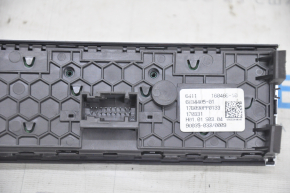 Rear row climate control BMW 7 G11 G12 16-22 without heating, part of chrome missing