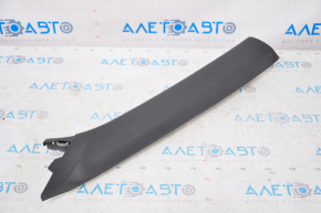 Upper left front pillar trim for VW Jetta 19-24, black