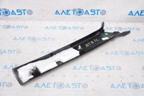 Upper left front pillar trim for VW Jetta 19-24, black