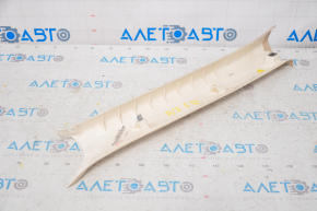 Front pillar trim upper right VW Passat b7 12-15 USA beige, missing plug