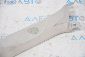 Front pillar trim left VW Jetta 11-18 USA gray, under speaker, for dry cleaning