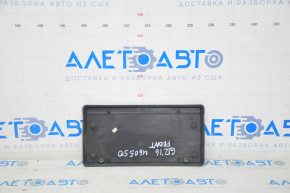 Frame for number plate of front bumper BMW 7 G11 G12 16-19 scuffing