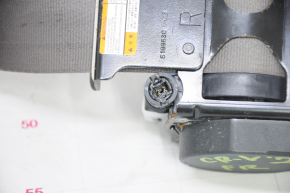 Passenger seat belt with tensioner Honda CRV 17-22 gray, for dry cleaning