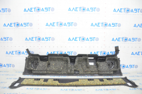Rear shelf BMW 7 G11 G12 16-22 black, under curtain, Harman Kardon, faded fabric