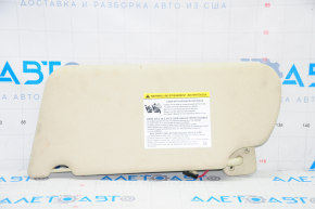 Right visor Ford Flex 09-12 beige, without hook