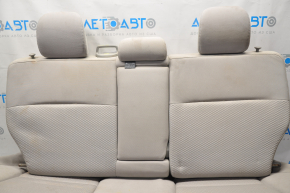 Rear row of seats 2nd row Subaru Forester 14-18 SJ gray cloth, dry-cleanable, cuts, snags