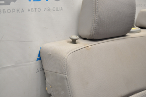Rear row of seats 2nd row Subaru Forester 14-18 SJ gray cloth, dry-cleanable, cuts, snags