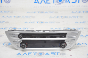 Climate control and radio control BMW 7 G11 G12 16-22 for CD drive, black knobs
