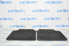 Set of floor mats for BMW 7 G12 16-22 cloth black, dry cleanable