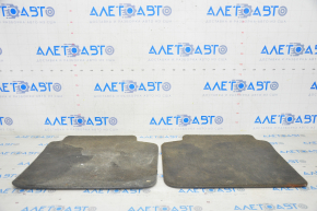 Set of floor mats for BMW 7 G12 16-22 cloth black, dry cleanable