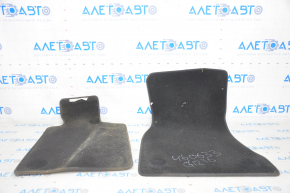 Set of floor mats for BMW 7 G12 16-22 cloth black, dry cleanable