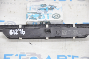 Control panel for memory passenger seat door front right BMW 7 G11 G12 16-19 3 buttons chrome, black trim