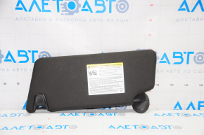Right visor Ford Explorer 11-15 black, without backlight, without hook