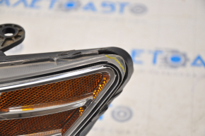 Headlight front left bare Dodge Journey 11-20 light, cracks, chips, sand