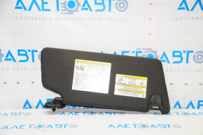 Left visor Ford Explorer 11-15 black, without backlight, without hook