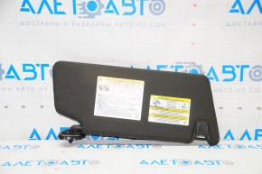 Left visor Ford Explorer 11-15 black, without backlight, without hook, without plug