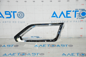 Fog light frame right VW Atlas 18-20 chrome
