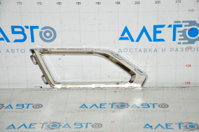Fog light frame right VW Atlas 18-20 chrome
