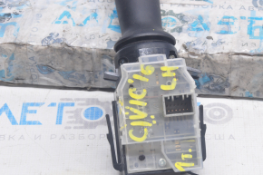 Left steering column switch Honda Civic X FC 16-19 type-1, cracked housing