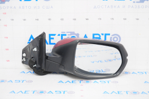 Side mirror right Honda CRV 17-22 9 pins, red, turn signal, BSM, heated