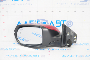 Side mirror left Honda CRV 17-22 9 pins, red, turn signal, BSM, heated