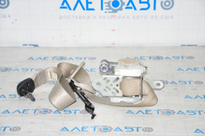 Passenger seat belt Subaru Outback 10-14 beige, dry cleanable