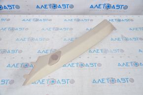 Left front pillar trim for Cadillac CTS 14-19, beige, under the tweeter