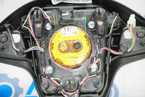 Airbag in steering wheel driver Lincoln MKZ 13-20 black, rusty pyropatron