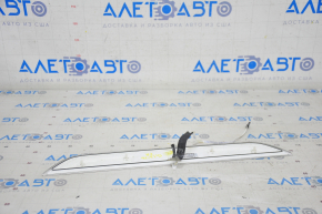 Door sill outer front right BMW 7 G11 G12 16-22 chrome with backlight, water damage, chrome peeled off
