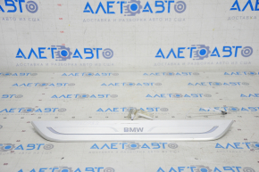 Door sill outer front right BMW 7 G11 G12 16-22 chrome with backlight, water damage, chrome peeled off