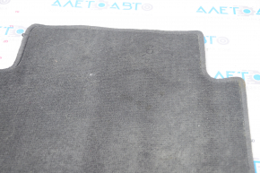 Rear interior mat Honda CRV 17-22 black cloth, dry cleanable