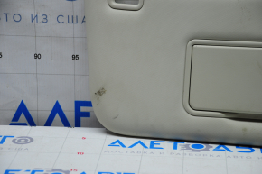 Right visor Ford Focus mk3 11-18 1 light gray, without hook, for dry cleaning