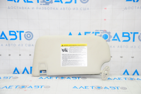 Right visor Ford Focus mk3 11-18 grey, without hook