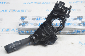 Left steering column switch Toyota Avalon 13-18 under fog lights, worn, broken fastener