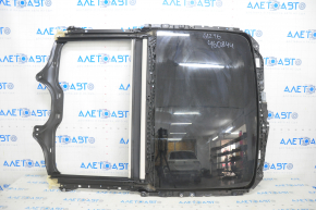 Panorama BMW 7 G12 16-22 complete with front glass, beige curtain, curtain for cleaning