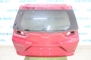 Trunk door bare with glass Honda CRV 17-22 red R569MV