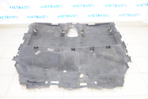 Rear floor covering Honda CRV 17-22 black, for dry cleaning