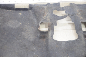 Rear floor covering Honda CRV 17-22 black, for dry cleaning