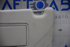 Left visor Ford Focus mk3 11-18 2 lights gray, without hook, without plug, for dry cleaning