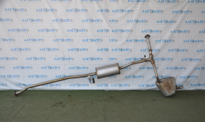 Exhaust pipe with rear barrel Honda CRV 20-22 1.5T FWD without chrome tip